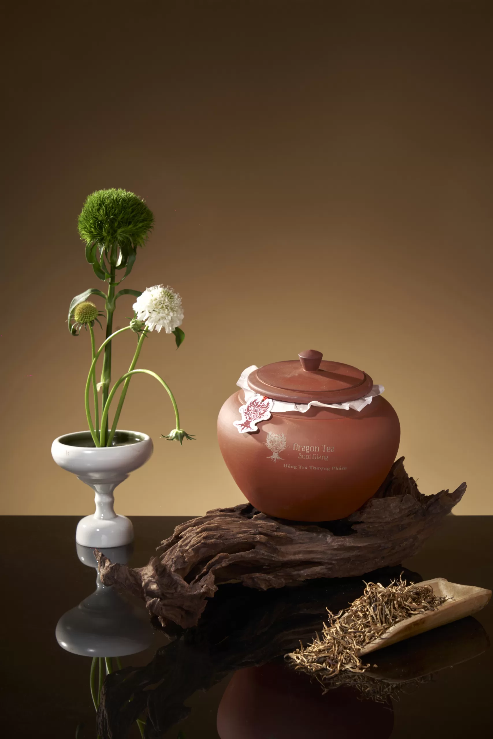 Hồng Trà Thượng Phẩm — ảnh chụp sản phẩm Dragon Tea Suối Giàng